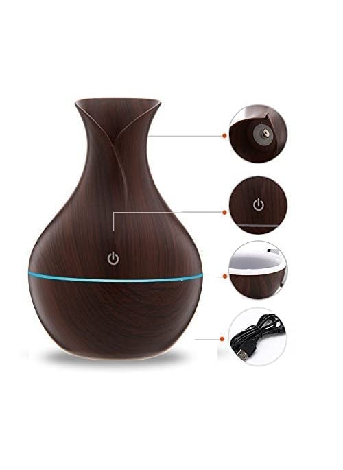 VARiSTY VARiSTY Humidifier for Room Aromatherapy Essential Oil Diffuser Aroma Diffuser for Home Cool Mist Ultrasonic 7 Color LED Lights Home Office Yoga Spa Bedroom Baby Room CarsAssorted Color1Pis a  - Image 5