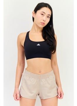Adidas Women Sportswear Fit Training Sports Bra, Black  - Image 1