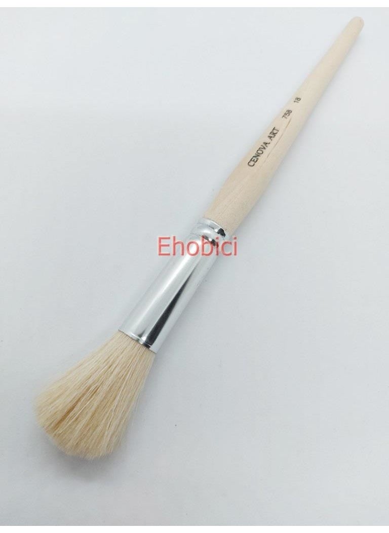 Cadence - 758 Natural Pompom Toning Brush No: 18 - Image 1
