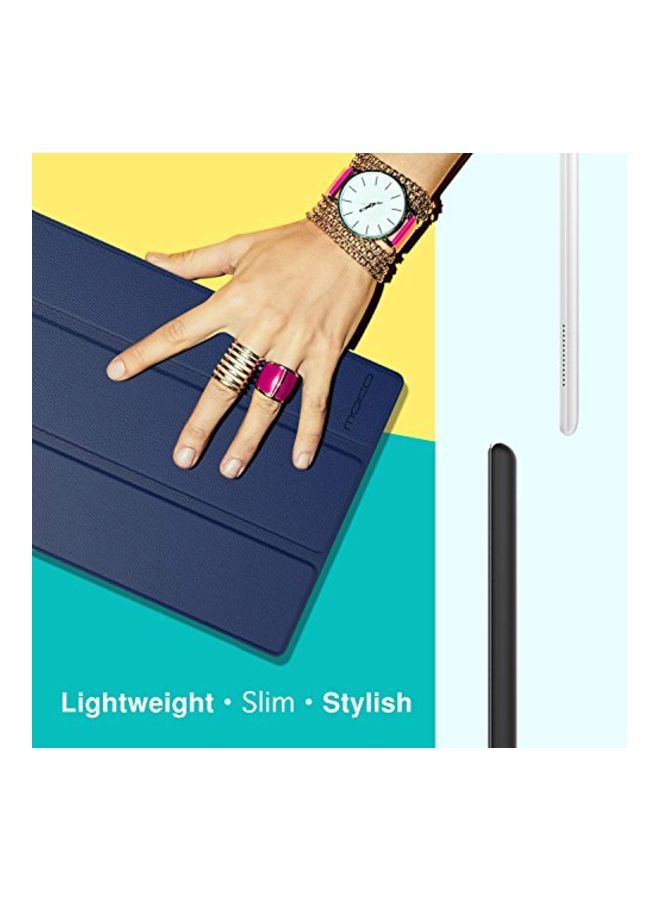 NIBEMINENT Protective Flip Cover For Lenovo Tab 4 10-Inch Blue - Image 5