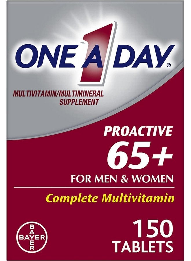 ONE A DAY Proactive 65 Plus Multivitamins For Men And Women 150 Tablets (Pack Of 2) By One A Day - Image 2