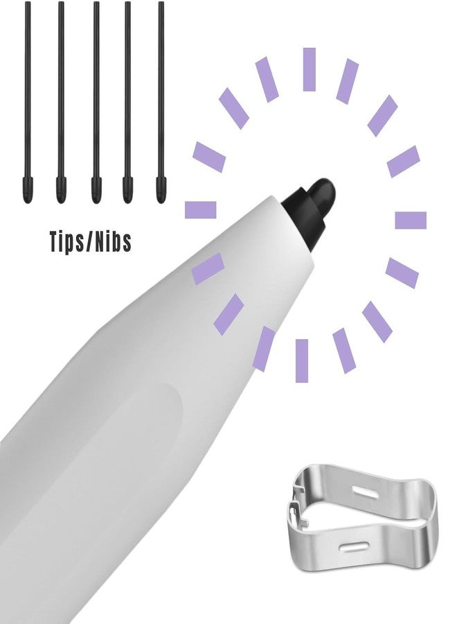 SLAUNT 10 Pcs SLAUNT Marker Pen Replacement Tips/Nibs Compatible with Remarkable 1/2 Plus, Boox Pen2 Pro, Tab X, Max Lumi2, Note Air2, Note Air2 Plus, Nova Air C Stylus Pen Replacement Nibs/Tips with Tool - Image 3