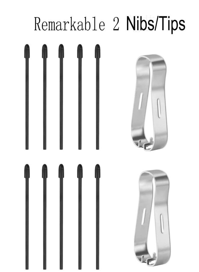 SLAUNT 10 Pcs SLAUNT Marker Pen Replacement Tips/Nibs Compatible with Remarkable 1/2 Plus, Boox Pen2 Pro, Tab X, Max Lumi2, Note Air2, Note Air2 Plus, Nova Air C Stylus Pen Replacement Nibs/Tips with Tool - Image 5