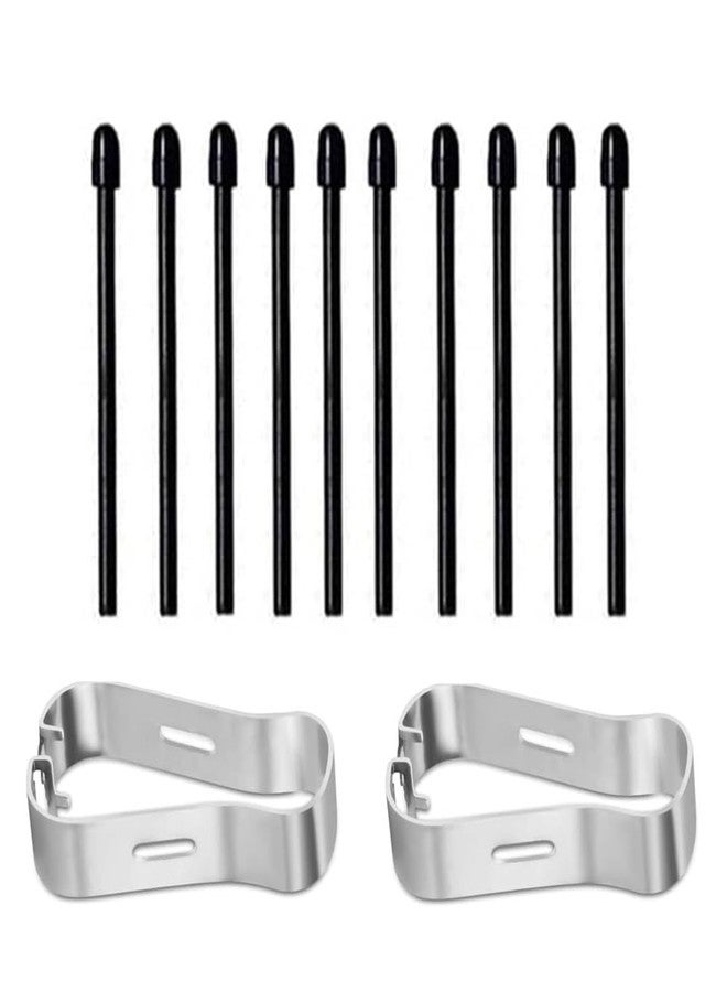 SLAUNT 10 Pcs SLAUNT Marker Pen Replacement Tips/Nibs Compatible with Remarkable 1/2 Plus, Boox Pen2 Pro, Tab X, Max Lumi2, Note Air2, Note Air2 Plus, Nova Air C Stylus Pen Replacement Nibs/Tips with Tool - Image 1