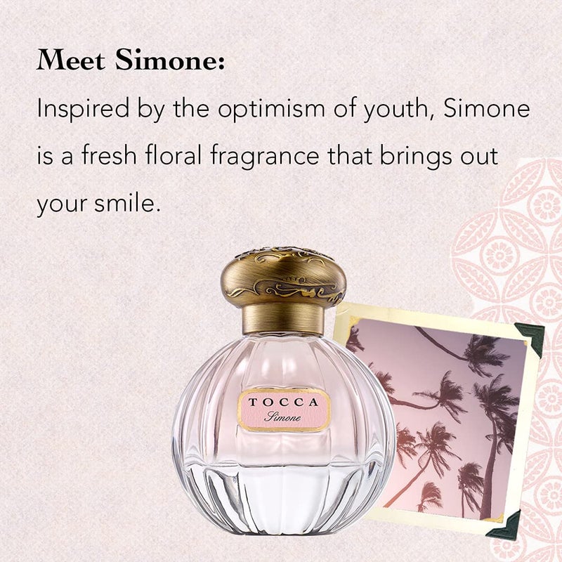 Tocca Simone Women's Perfume, 1.7oz (50 ml) - Fresh Floral - Breezy, Sparkling, Radiant Fragrance - Image 3