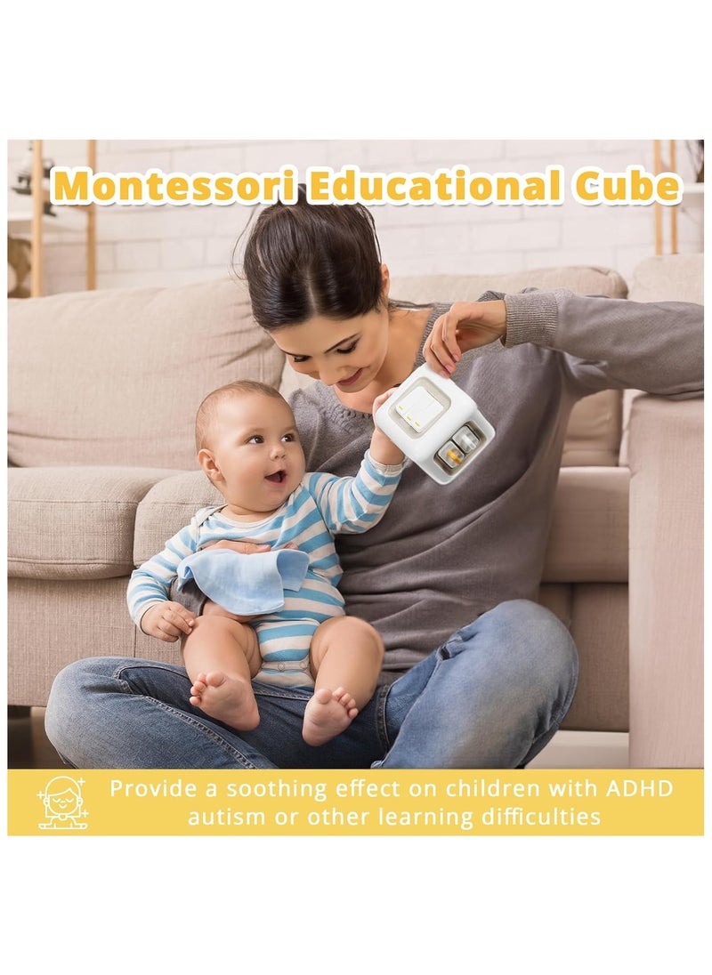 FIRST PRO Busy Cube for Toddlers 1 Years, Montessori Toys for 1+ Year Old, Travel Toys for Kids 1-3, Learning Fine Motor Skills| First Birthday Gift for Children 12 Month +  - Image 2
