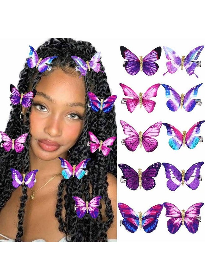 Butterfly Hair Clips Purple Butterfly Hair Barrettes Butterflies Hairpin Cute Decorative Bobby Pins Hair Accessories For Women And Girls (Pack Of 10) - pzsku/Z91207F0578E58CAEFE5DZ/45/_/1733730086/787a8218-eecc-4fe2-a8f4-0f7c6d3d3975