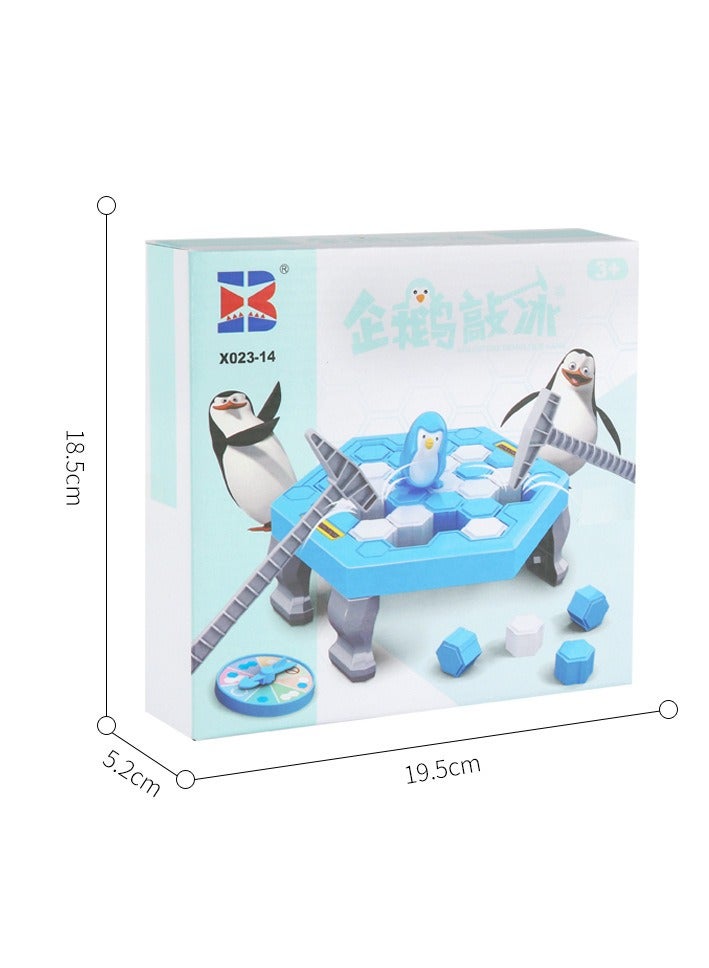 Penguin Trap Game Ice Breaking Save The Penguin Family Board Game  - Image 4