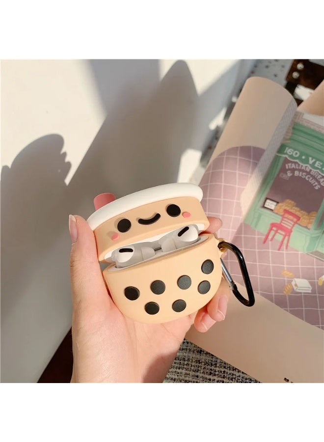 Case Soft Silicone Shockproof Cover for Apple Airpods 4 New 3D Cute Cartoon Creative Fun Case Skin with Keychain Design  - Image 2