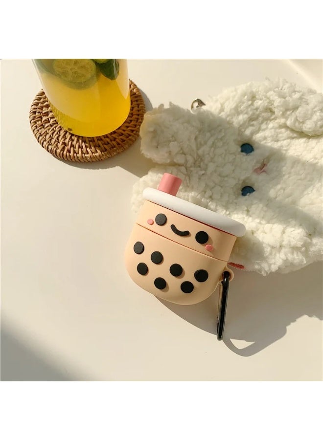 Case Soft Silicone Shockproof Cover for Apple Airpods 4 New 3D Cute Cartoon Creative Fun Case Skin with Keychain Design  - Image 5