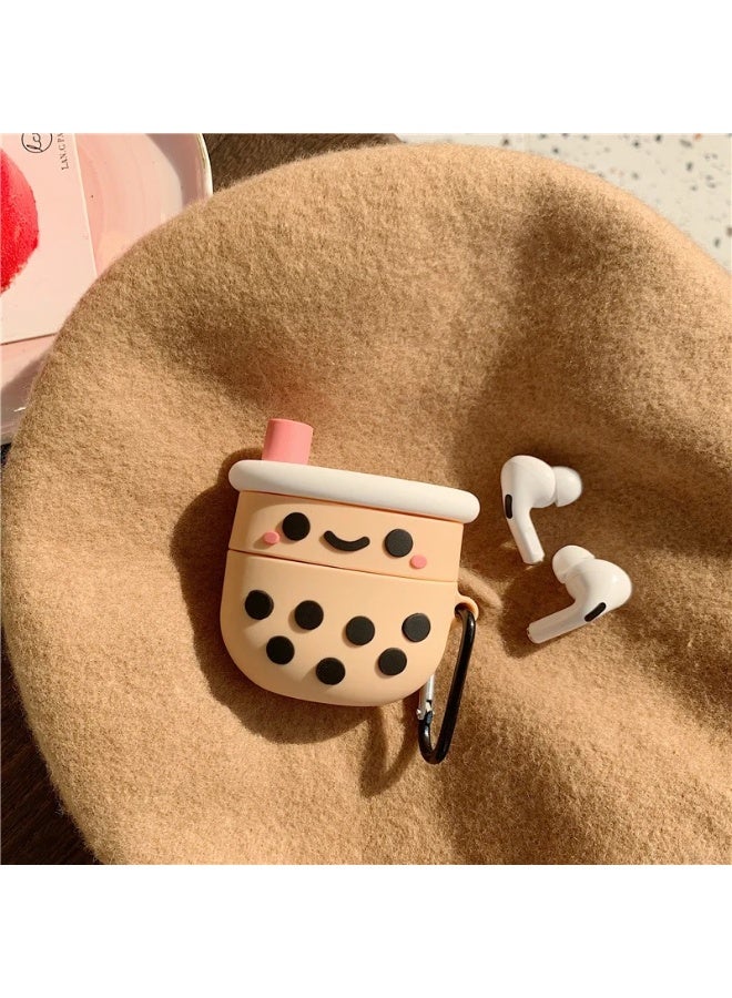 Case Soft Silicone Shockproof Cover for Apple Airpods 4 New 3D Cute Cartoon Creative Fun Case Skin with Keychain Design  - Image 3