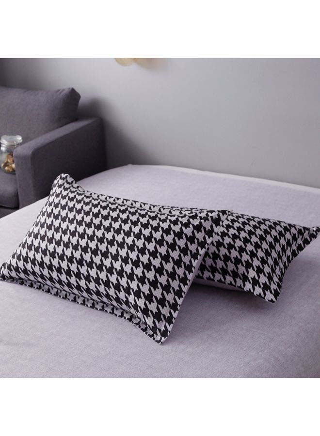 NIBEMINENT 4-Piece European Style Luxury Jacquard Single Bedding Set Polyester Multicolour - Image 3