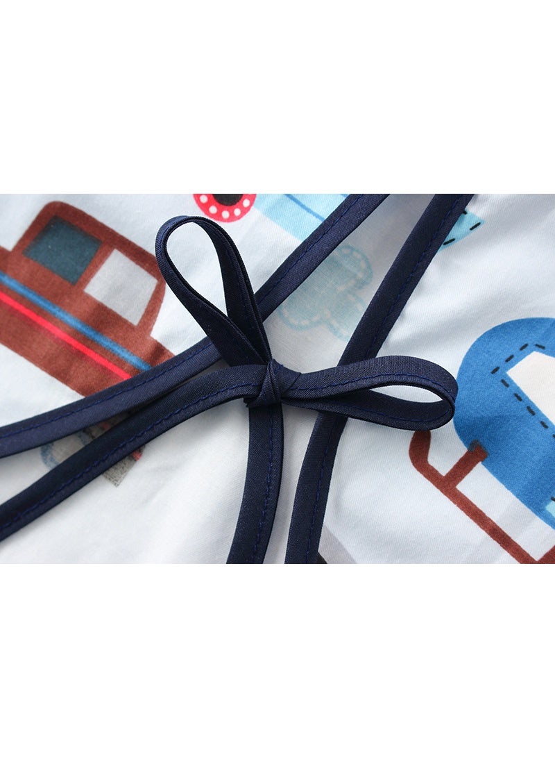 Long Sleeve Baby Bibs, Waterproof Sleeved Bibs Smock for Toddler Baby Girls Boys Eating Feeding,12-24 months - Image 3