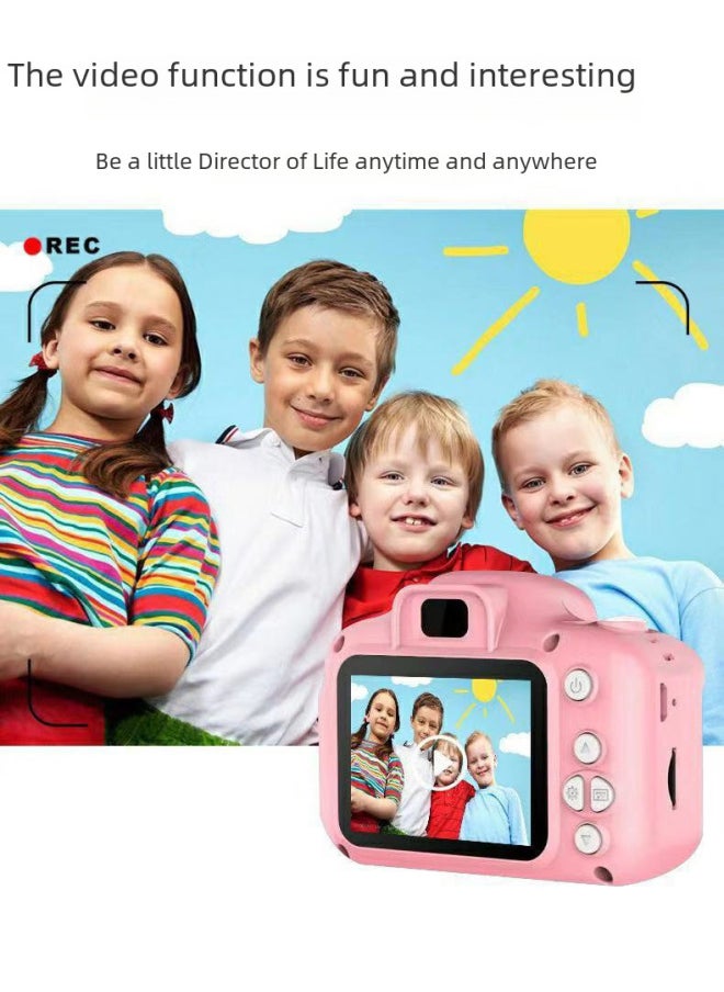 Generic X2 High Definition Mini Digital Camera Toy Single Reflex Camera Gift For Children Photography Video Capable Small Size-Body Color:High List Photo Green  - Image 4