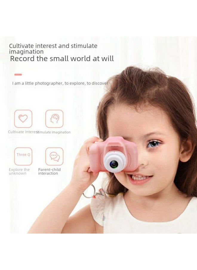Generic X2 High Definition Mini Digital Camera Toy Single Reflex Camera Gift For Children Photography Video Capable Small Size-Body Color:High List Photo Green  - Image 5