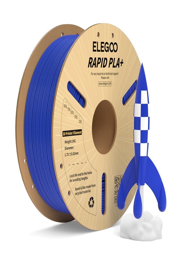 إليجو خيوط Rapid PLA Plus ثلاثية الأبعاد باللون الأزرق - Image 1