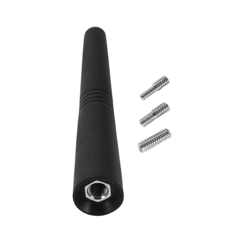 Universal Short Car Antenna 3.6 Inch Roof Mounted Radio Aerial With M4 M5 M6 Thread Adapters Enhanced Signal Reception - Image 2