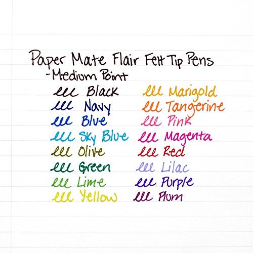 Paper Mate Flair Point Pens, Green (1806702) - Image 3