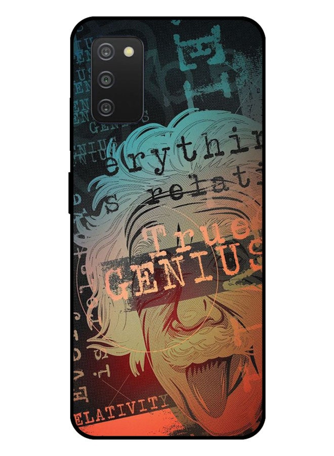 EYE CATCH Printed Protective Case Cover For Samsung Galaxy A03S -  True Genius - Image 1