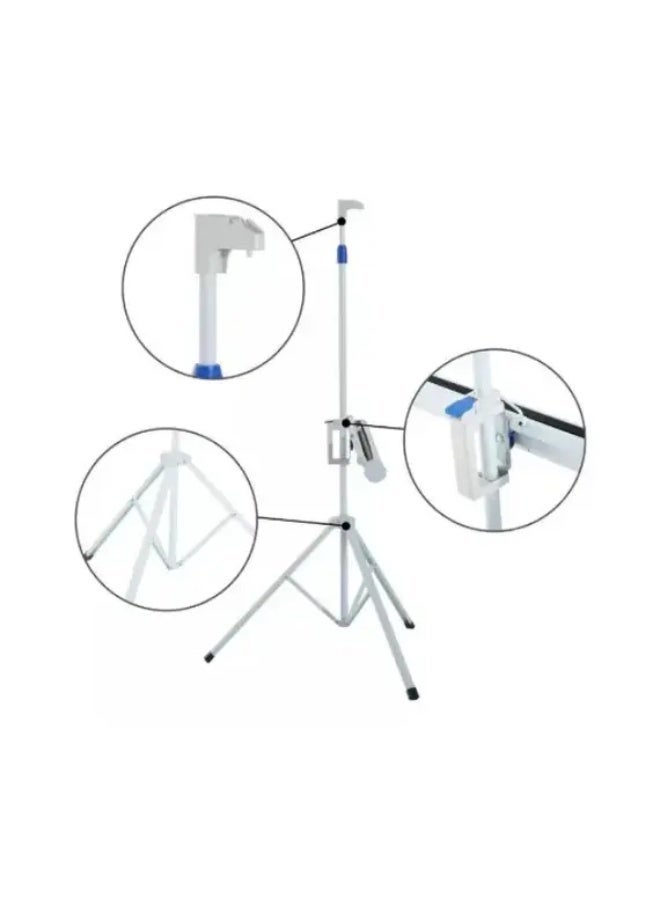 Windon Tripod Projector Screen, 180 × 180 cm (96-inch diagonal), Matte White Surface, Portable Stand Design, Adjustable Height, Metal Housing, White - Image 3