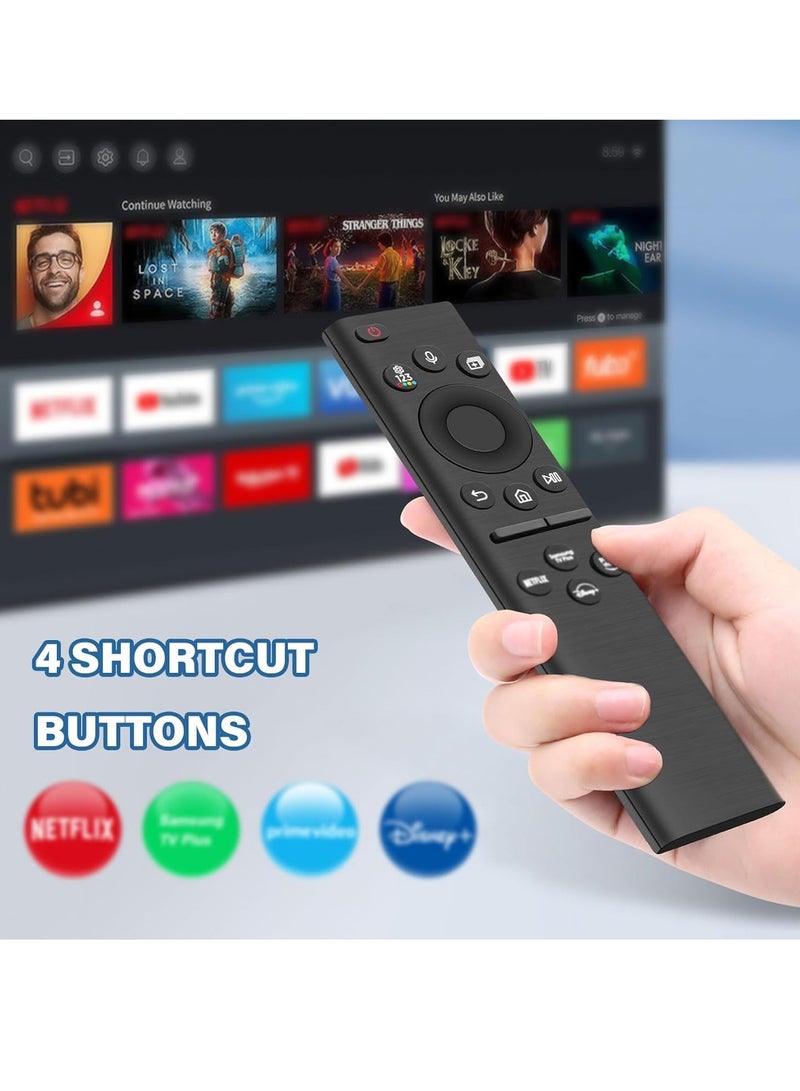 ELTRAZONE Replacement solar powered remote control BN59-01385A for Samsung Universal Rechargeable TV with 4 Shortcut Buttons for Samsung 2021-2022 Neo LED Smart 4K UHD TV with battery - Image 5