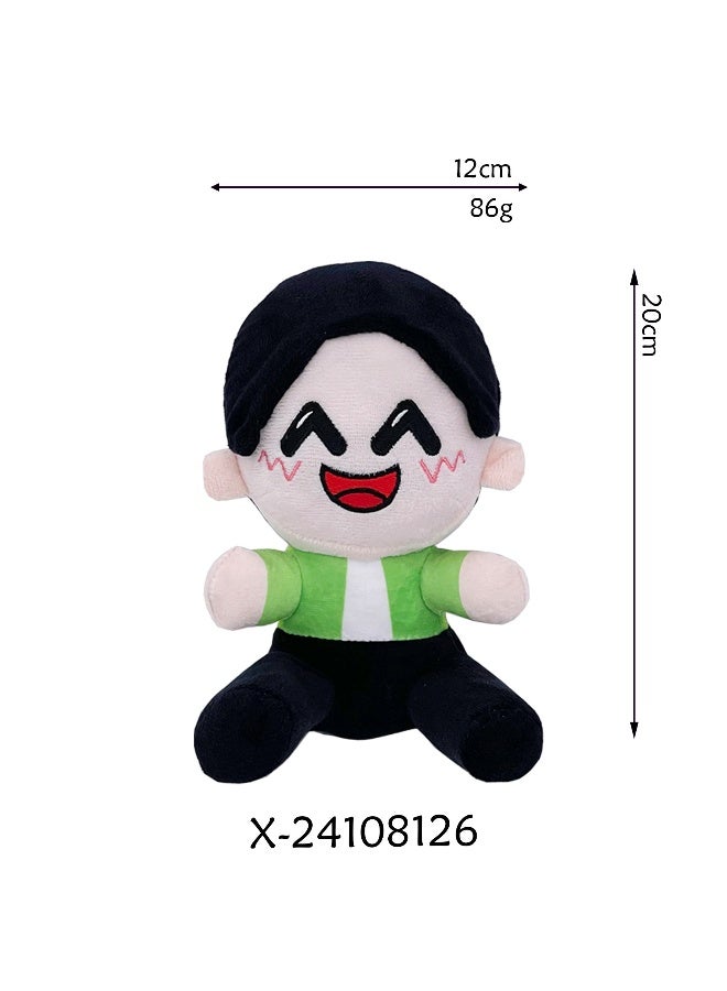 Cross-Border New Arrival: OMZ Plush Cute Hooded Doll Toy for Boys and Girls 