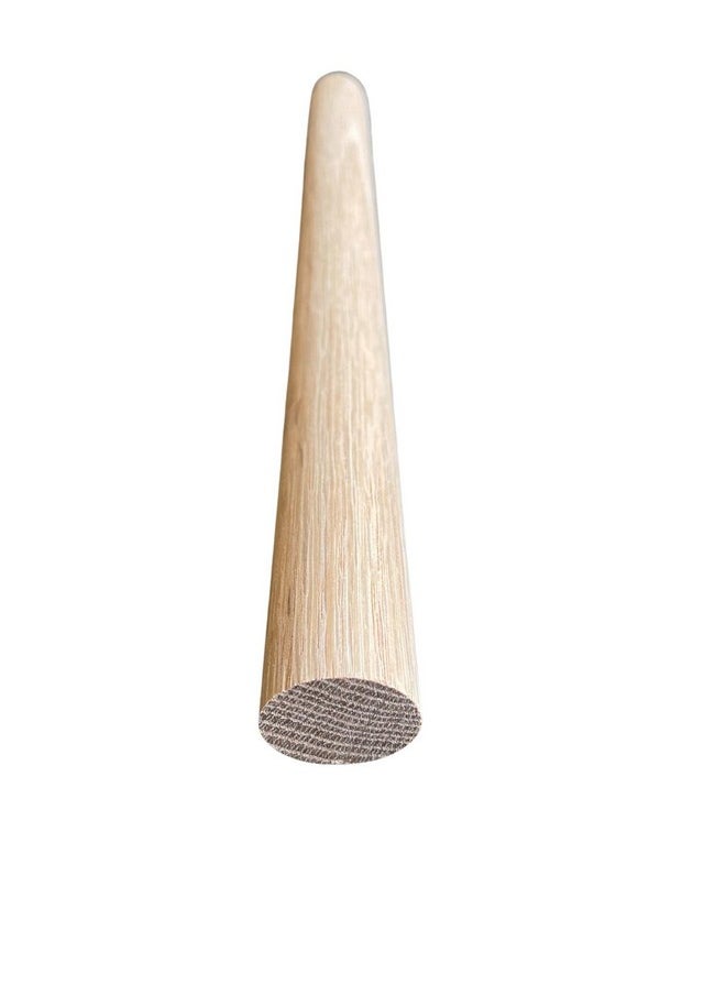 Bark and Lindy - Oak Dowel Rods Wood Sticks Wooden Dowel Rods Unfinished Hardwood Sticks 1" By 12" For Crafts Sanded Smooth (1) - Image 1