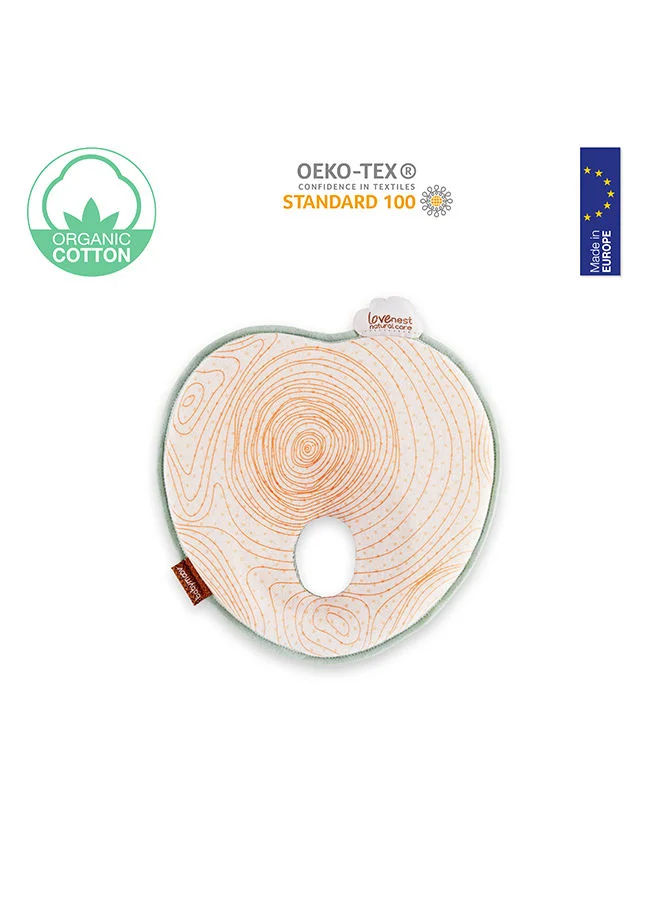 بيبي موف Baby Pillow Natural Care Antibacterial, Antibacterial Properties, Natural Materials, Ergonomic Design , Breathable Fabric, Machine Washable