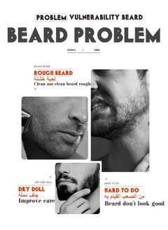 SADOER 30ml Professional Beard Care Serum For Men-Natural Beard Care Serum For Hair Growth & Nourishment-Daily Grooming Routine Nourishes&Hydrates Mens Facial Hair-Premium Beard Oil For Thicker,Fuller Beard  - Image 3