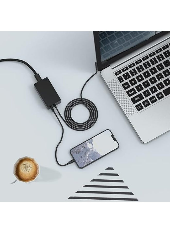 65W Laptop Charger Power Adapter Compatible with Surface Pro Surface Laptop Surface Go and Surface Book Devices - Image 2