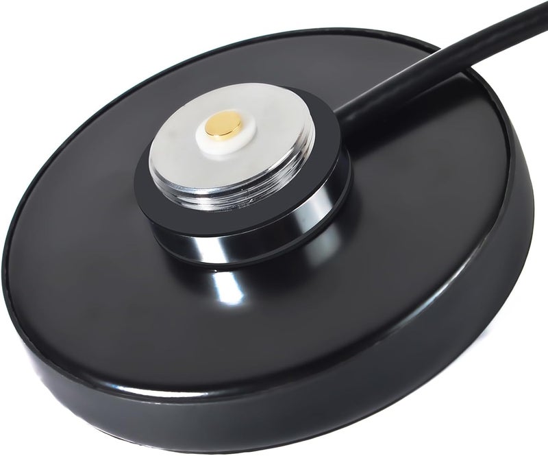 HYS TC-MB90 NMO Mount Magnetic Base with 5M RG58 Coaxial Cable for Mobile Radio Antenna - Image 1