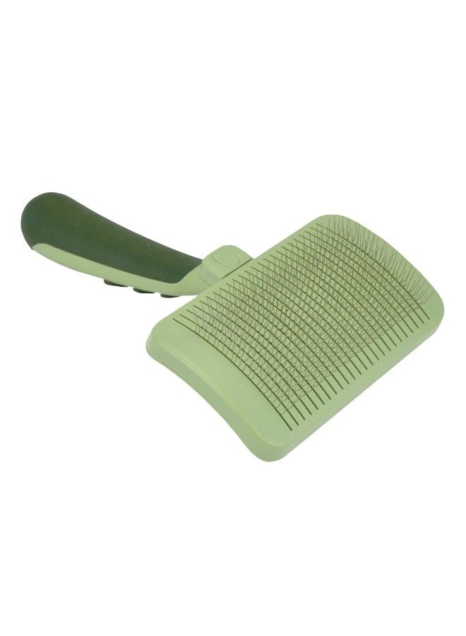 Coastal Pet Safari Dog Self-Cleaning Slicker Brush - Dog Deshedding Brush - Prevents Mats and Tangled Hair - For Dogs with Short or Long Hair - Large - 8" x 4.5" - Image 1