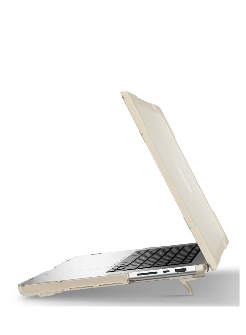 GULFLINK GULFLINK Hard Shell Case Cover with Kickstand Shockproof Function for MacBook pro 14.2 inch 2021 - Image 3