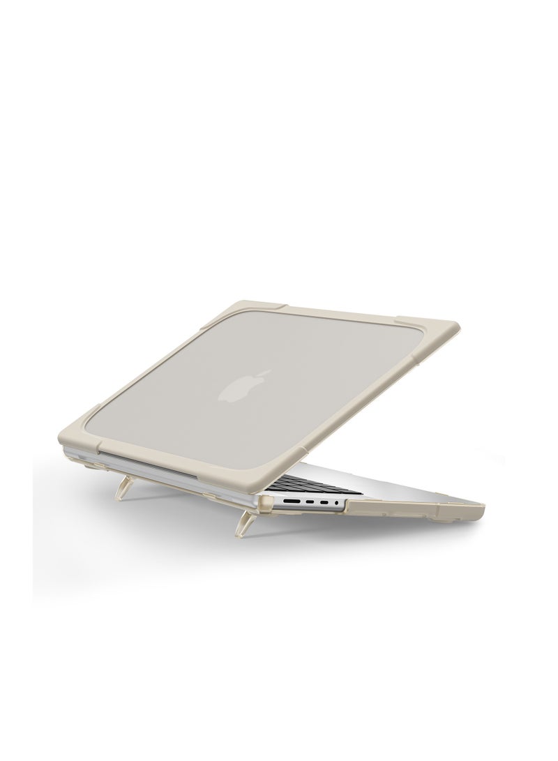 GULFLINK GULFLINK Hard Shell Case Cover with Kickstand Shockproof Function for MacBook pro 14.2 inch 2021 - Image 1