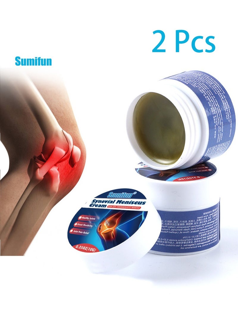 سوميفون كريم سوميفن للغضروف الهلالي، مرهم لتخفيف الألم، يعزز قوة المفاصل وكثافتها، قطعتان - Image 1