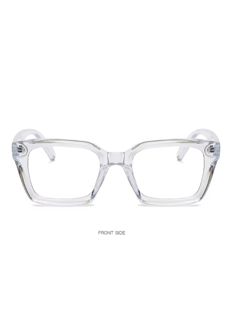 بوما للبصريات +1.50  نظاراه  قراءة للنساء، رجال أو للجنسين، نظارات قراءه طبيه مكبرة لتصحيح ضعف النظر  مع تقدم العمر ،لون الإطار جريء عدسات مضادة للتعب والضوء الأزرق، تصميم خفيف الوزن ،حمايه شاشة كمبيوتر  وحجب الضوء الأزرق ورؤية واضحة للقراءة - Image 1