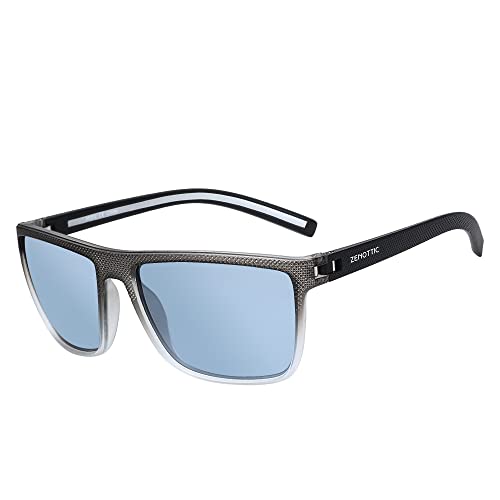 ZENOTTIC Polarized Sunglasses for Men Lightweight TR90 Frame UV400 Protection Square Sun Glasses - Image 1