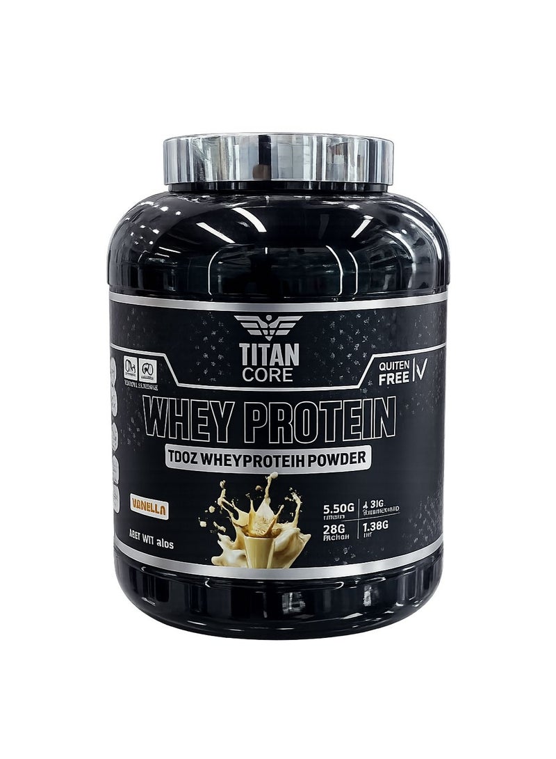 TITAN CORE 100% WHEY PROTEIN VANILLA 4LB