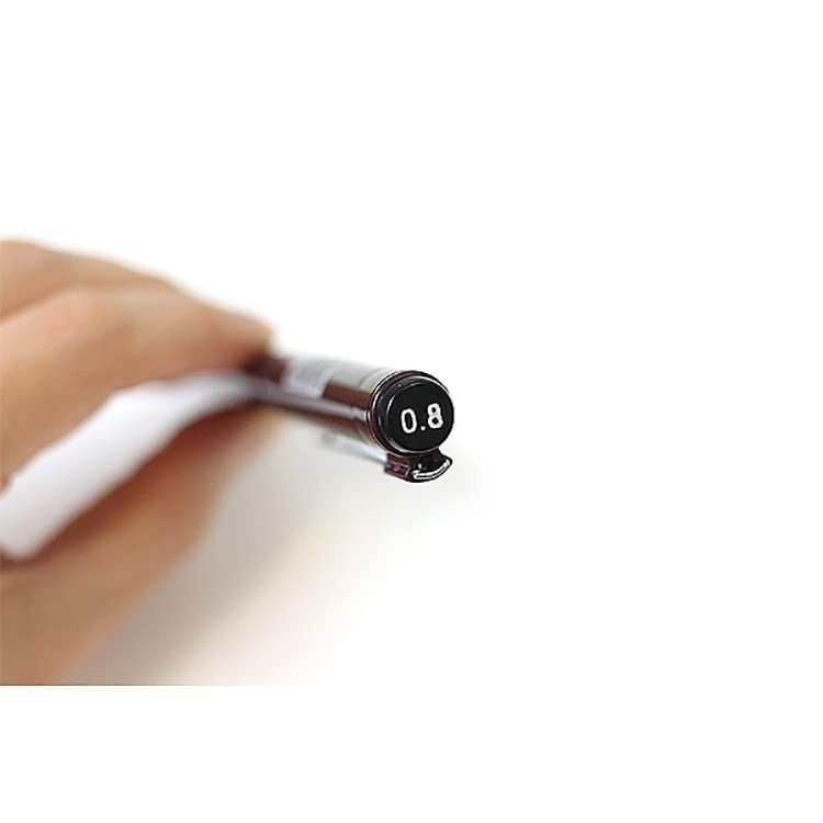 Rotring قلم تكي 0.1 مم، 0.2 مم، 0.3 مم، 0.5 مم، 0.8 مم بسماكة خط مع حبر أسود مقاوم للماء وثابت للضوء لرسومات طويلة الأمد، رسم، غير قابل لإعادة التعبئة، مجموعة 5 أقلام - Image 4