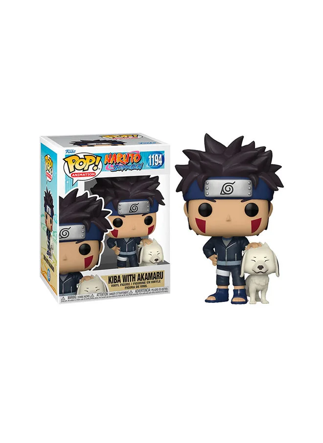 فانكو Animation Naruto - Kiba with Akamaru, Collectible Action Vinyl Figure - 49804