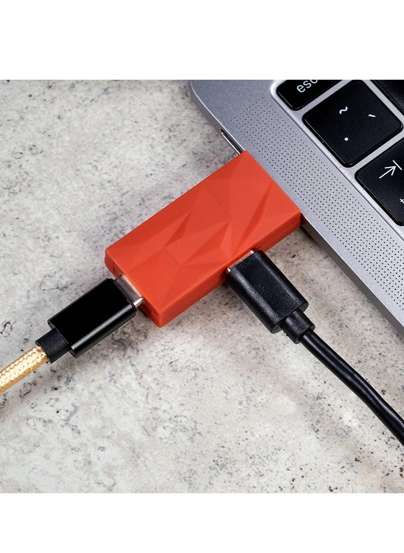 iFi audio - iFi iDefender+ USB Power Isolator Ground Loop Noise PC Hifi Audio Music Noise Canceller USB3.0 High Speed Transmission（USB A-A） - Image 1