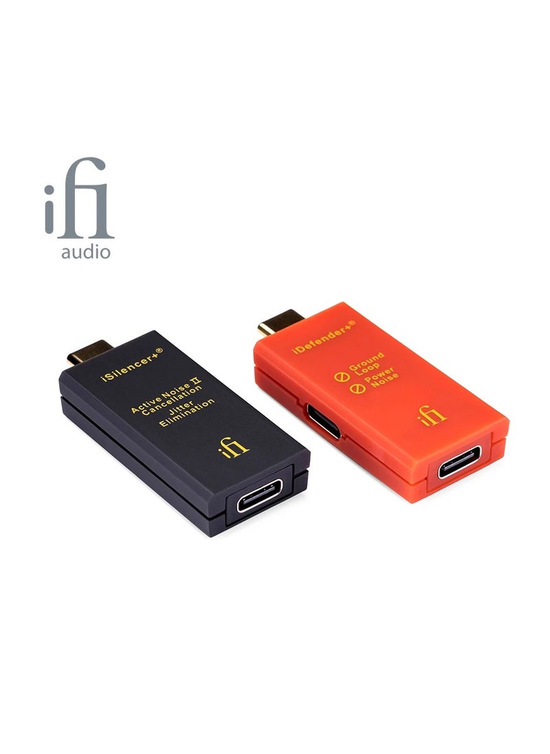 iFi audio - iFi iDefender+ USB Power Isolator Ground Loop Noise PC Hifi Audio Music Noise Canceller USB3.0 High Speed Transmission（USB A-A） - Image 1