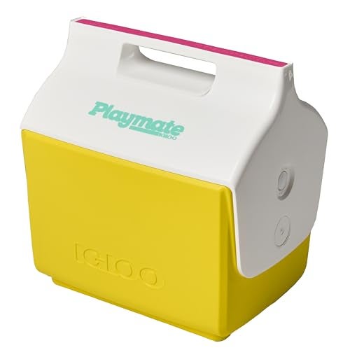 Igloo Retro Little Playmate: Yellow 7 qt Cooler - Image 1