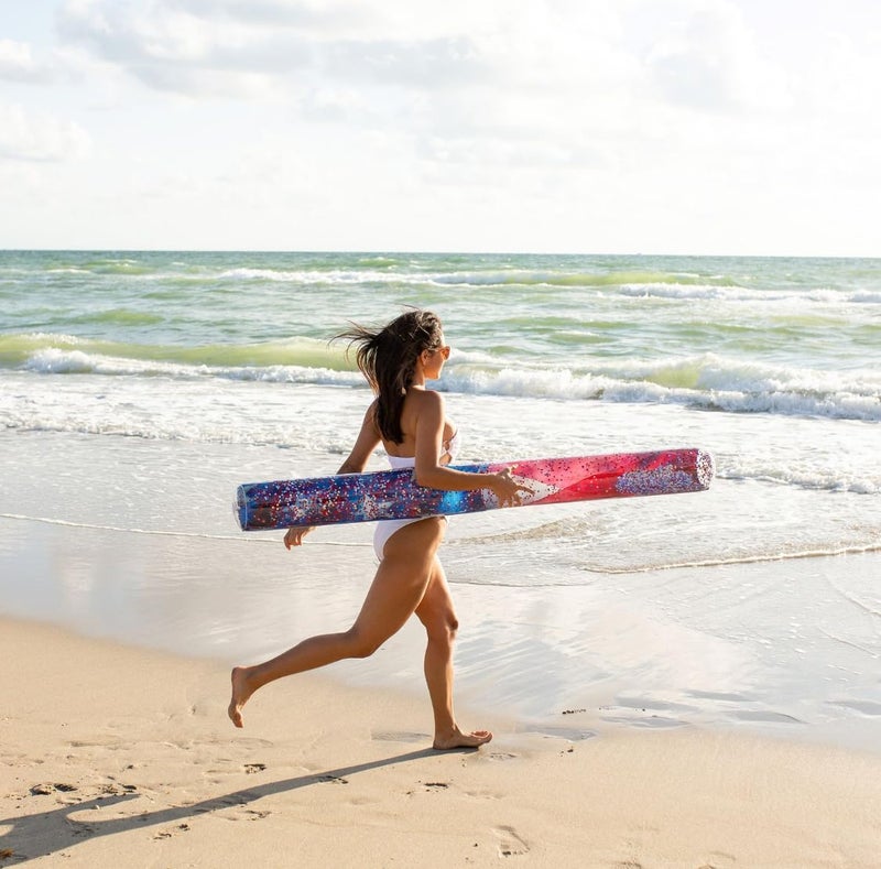 بول كاندي حمام السباحة نودلز المسبح للسباحة (النجوم والخطوط المعنوية للسباحة القابلة للنفخ) - Image 2