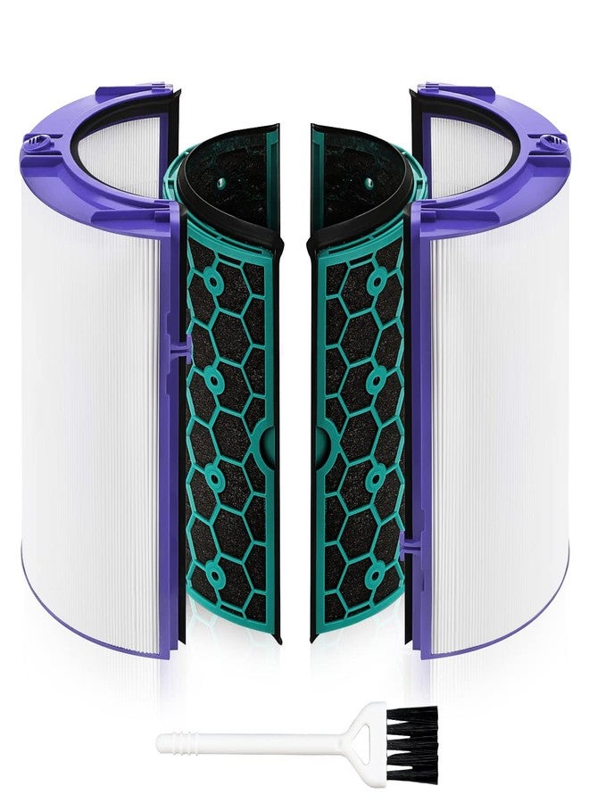 Funmit Air Purifier Filter Replacement for Dyson Pure Cool Purifying Fan TP04 HP04 DP04, Funmit 2-in-1 360° Combi True HEPA and Activated Carbon Filter - Image 1