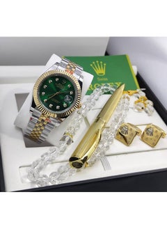 Klex Clix set for men, battery, watch, pen, and cufflinks 