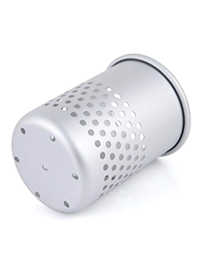 سام يونج مجفف شعر وحامل فرشاة فضي 5.2x4.7x8.5بوصة - Image 5