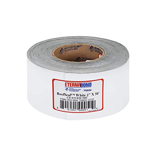 EternaBond RSW-2-50 RoofSeal Sealant Tape, White - 2" x 50' - Image 1