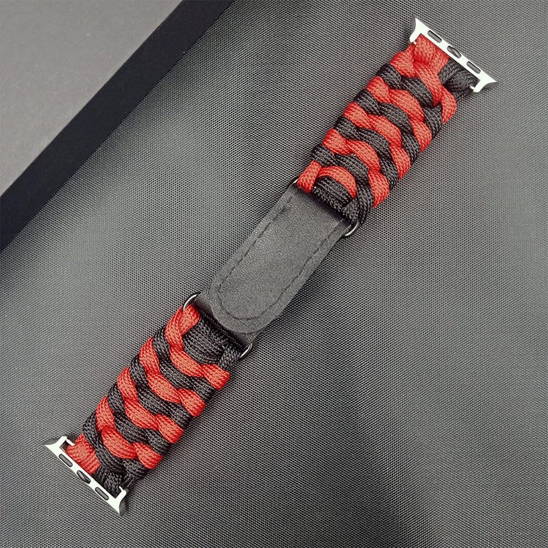 apple watch Umbrella Rope Braided Nylon Sport watch Band iwatch38/42/40/44mm - Image 1