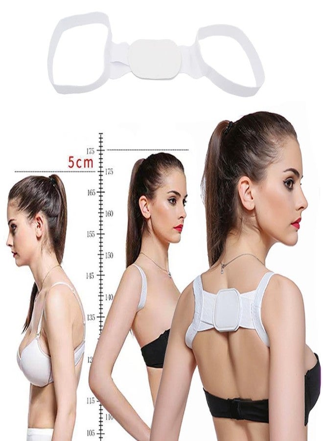 HEVIR polyester Adjustable Posture Corrector for All Ages - Unisex Back Shoulder Brace for Spine Support, Relieves Neck & Shoulder Pain - Freesize Orthotic Belt for Better Posture & Health - Image 4
